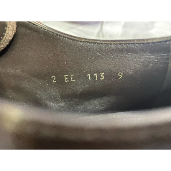 Prada Burgundy Wingtip Derby w/ Orange Sole - Picture 7 of 7